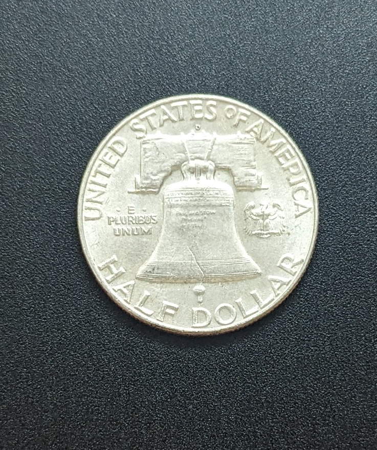 (image for) 1963 Silver Franklin Half Dollar