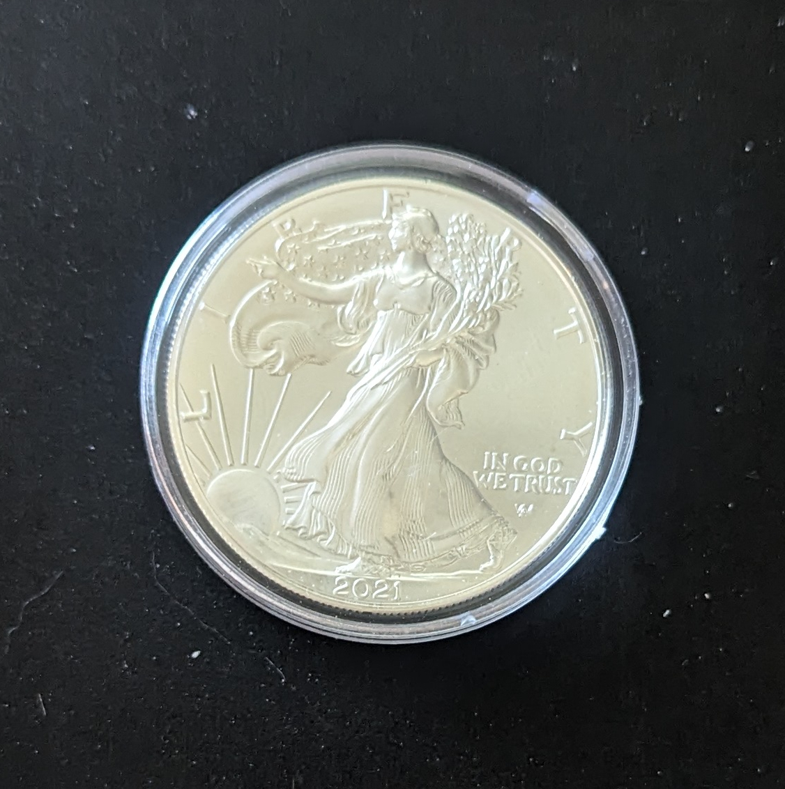 (image for) 2021 Silver Eagle 1 Ounce Round