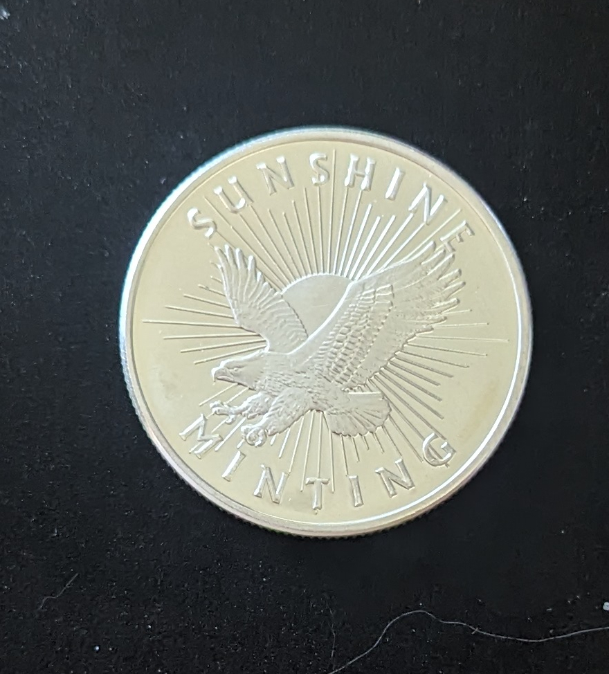 (image for) Sunshine Mint 1 ounce Silver Round