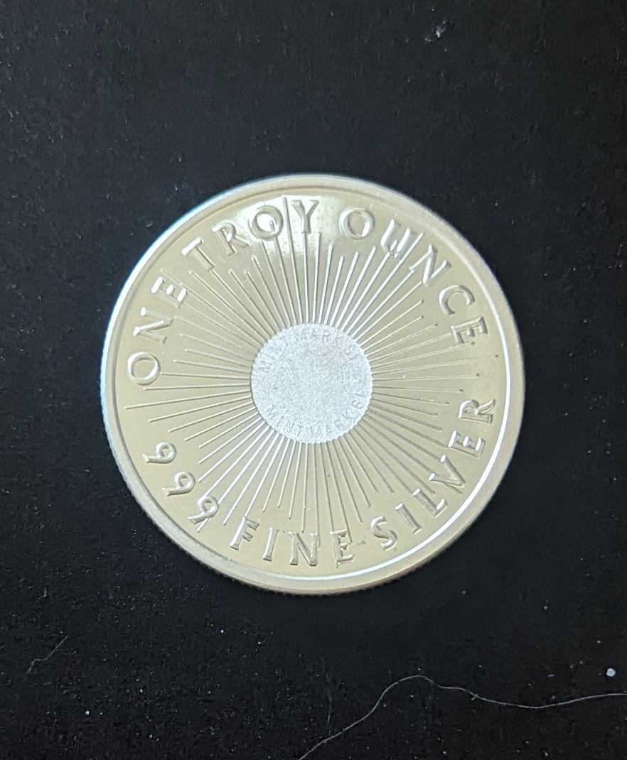 (image for) Sunshine Mint 1 ounce Silver Round