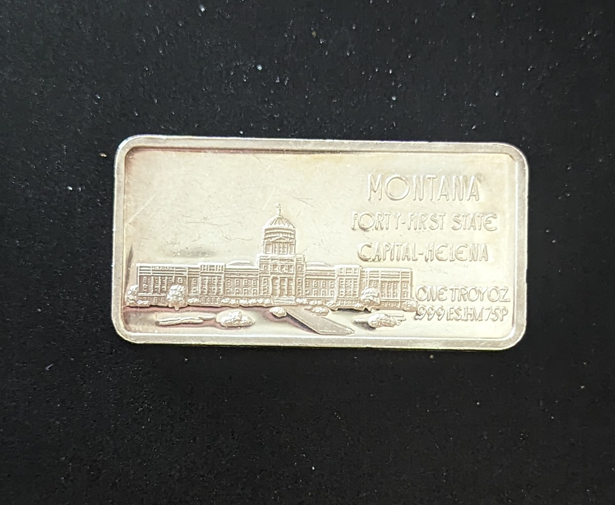 (image for) Montana1 oz. bar - Click Image to Close