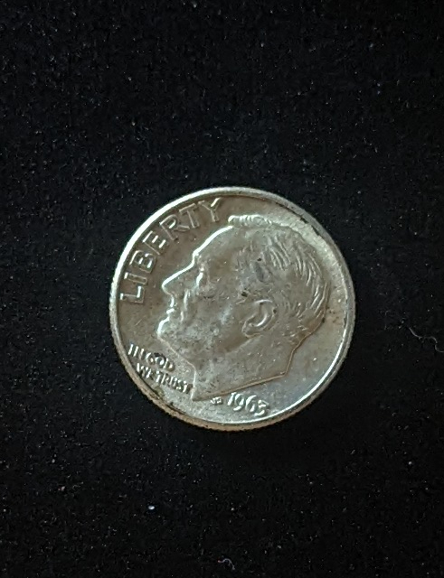 (image for) 1963 Silver dime