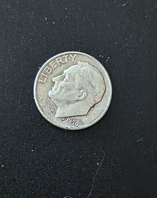 (image for) 1959 Silver dime