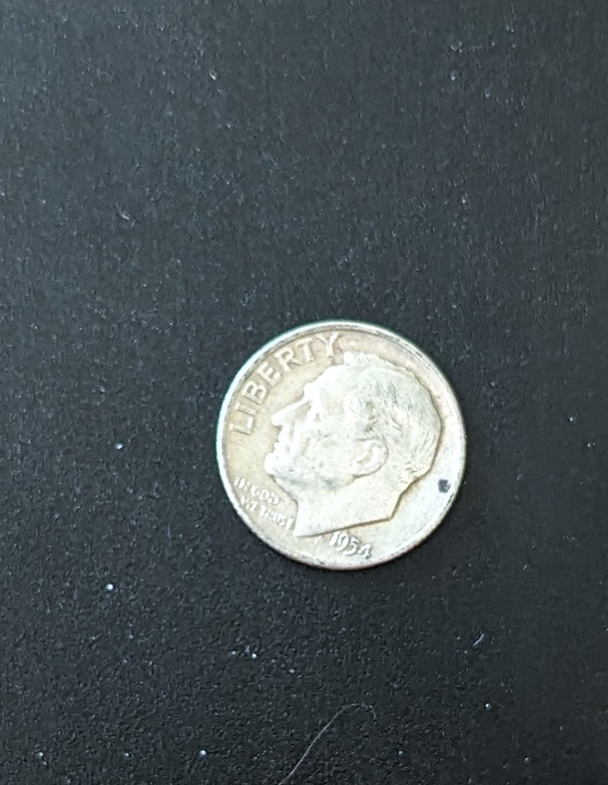 (image for) 1954 Silver dime