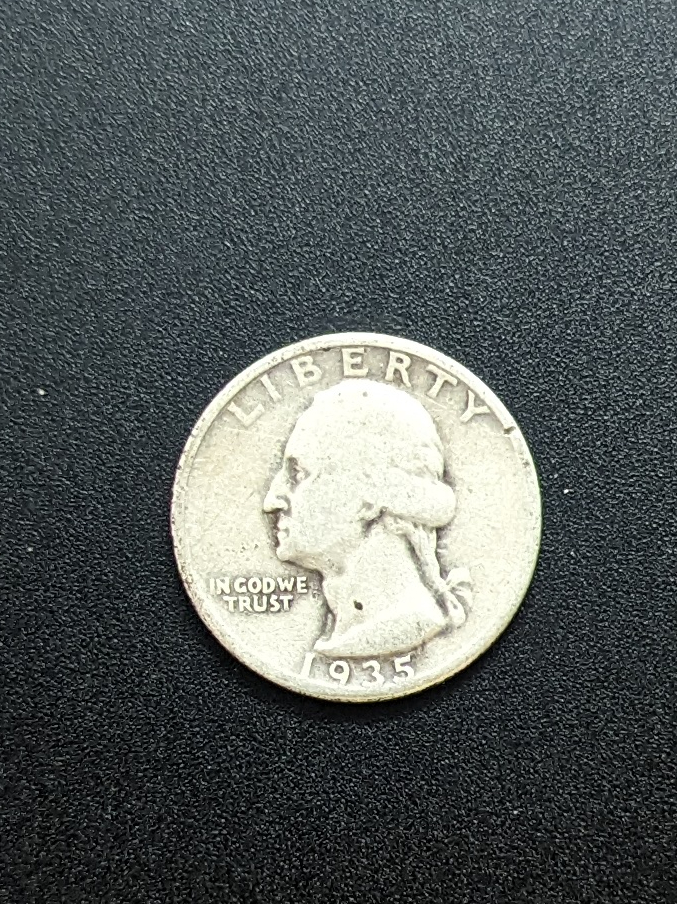 (image for) 1935 Silver Washington Quarter