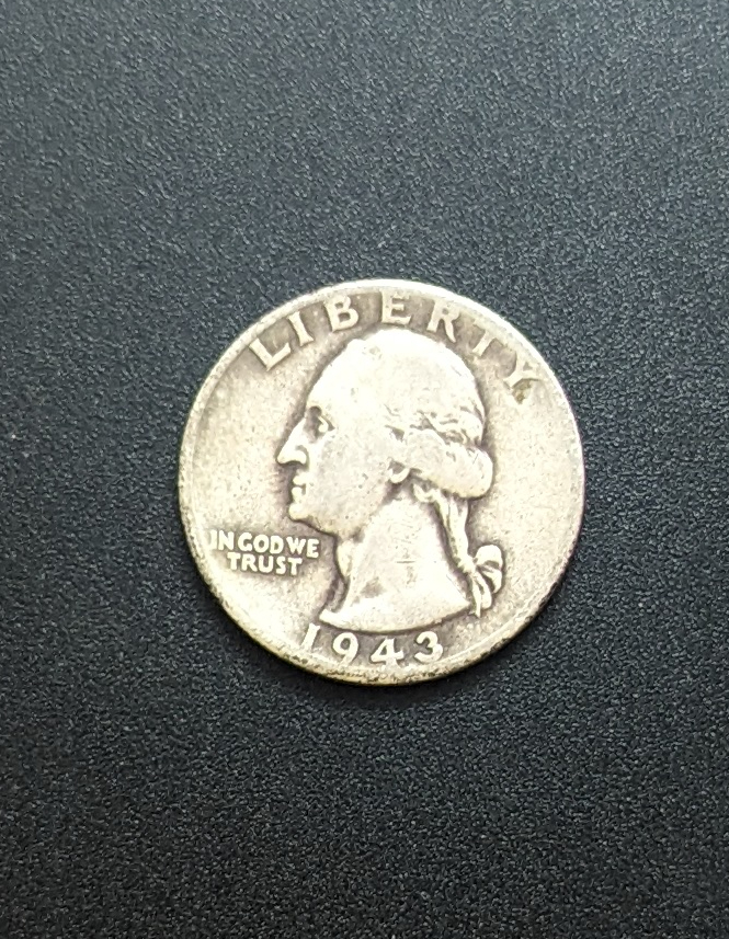 (image for) 1943 Silver Washington Quarter