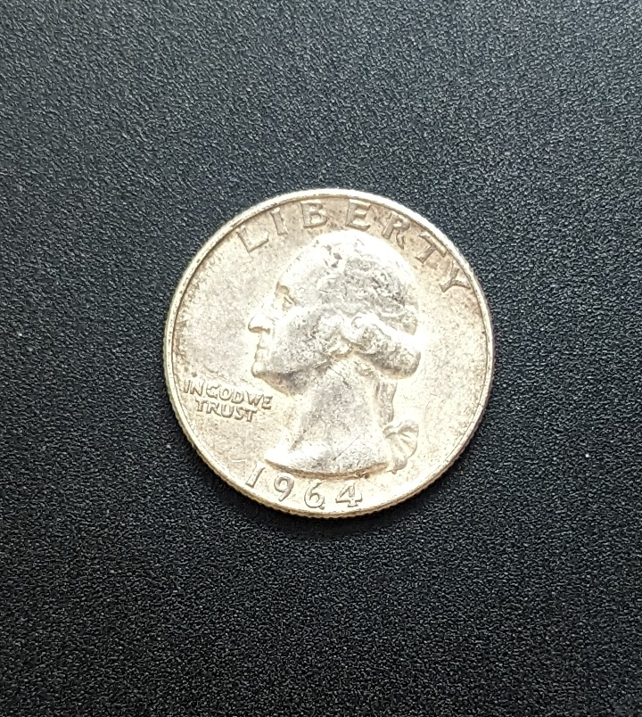 (image for) 1964 Silver Washington Quarter