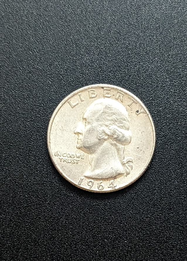 (image for) 1964 Silver Washington Quarter - Click Image to Close