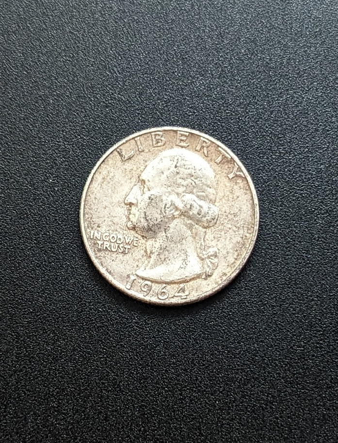 (image for) 1964 Silver Washington Quarter