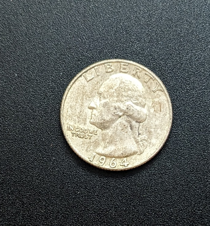 (image for) 1964 Silver Washington Quarter