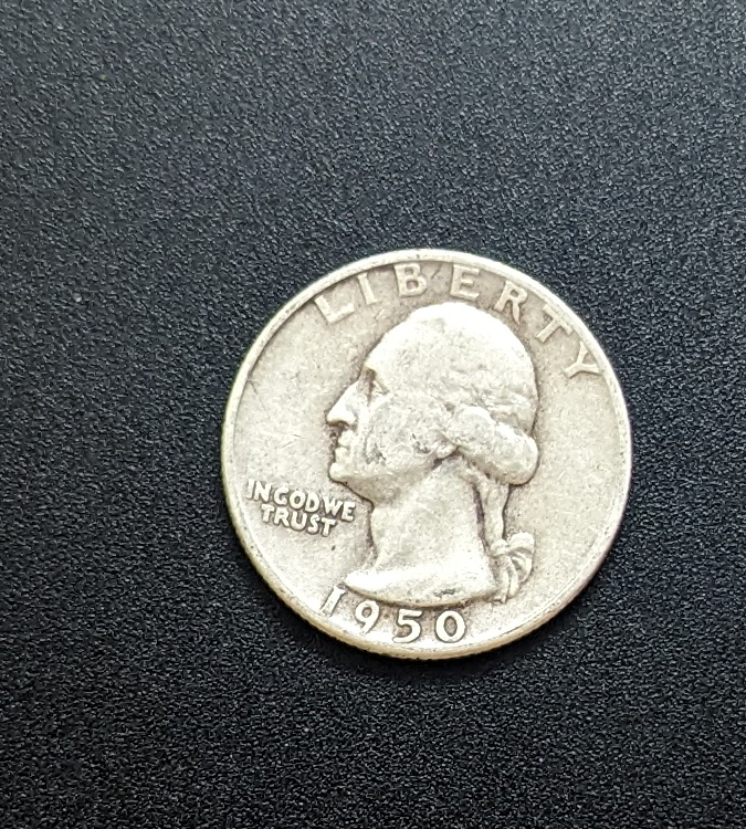 (image for) 1950 Silver Washington Quarter