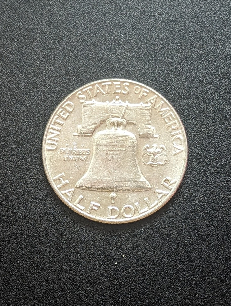 (image for) 1963 Silver Franklin Half Dollar